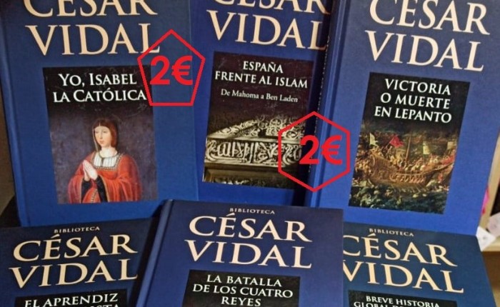En Ceuta, cientos de libros seminuevos, desde 0,50 euros, en Copistería Ana Sánchez, calle Real. 102